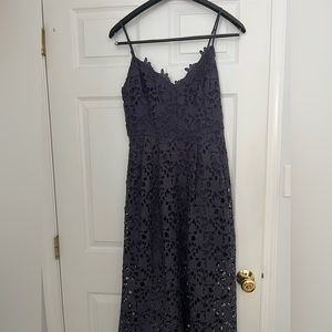 ASTR Lace MIDI Dress
